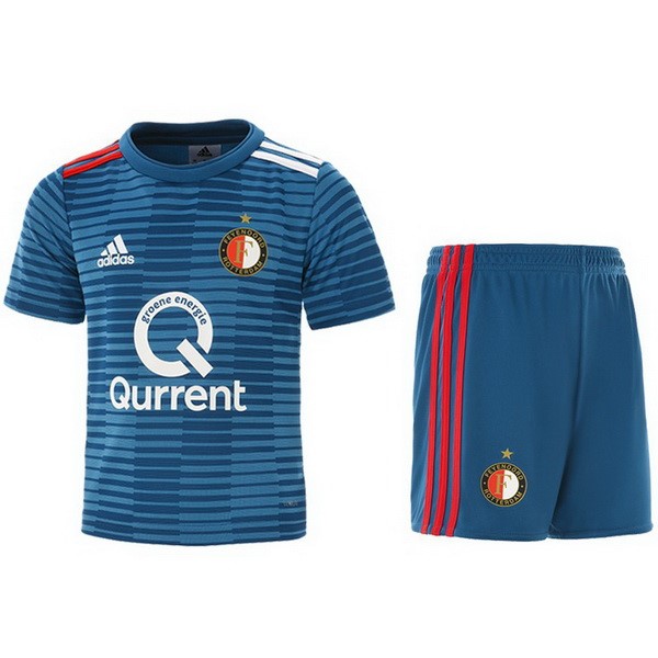 Camiseta Feyenoord Rotterdam Segunda equipo Niños 2018-19 Azul